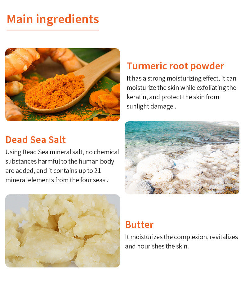 Turmeric Facial Scrub