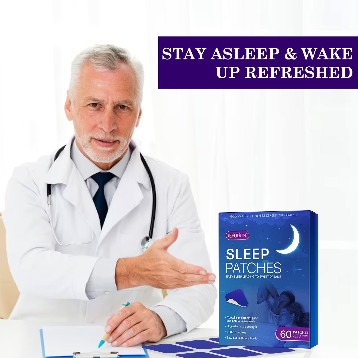 Sleep Aid Patch Difficulty In Falling Asleep
